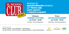 Seminari di approfondimento Il Nuovo Club Days