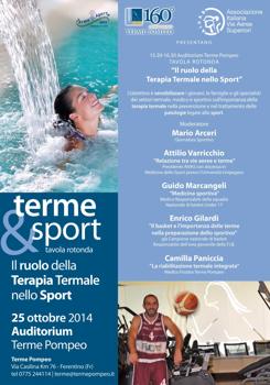 locandina, evento, terapia, terme, sport, formazione, benessere,