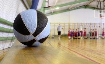 basket in palestra