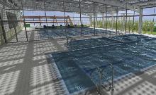 render piscina centro sportivo di Gianluca Zambrotta