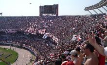 pubblico sugli spalti di uno stadio