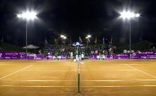 illuminazione a led per campo da tennis