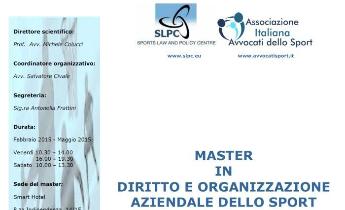 master, formazione, diritto, organizzazione, azienda, sport,