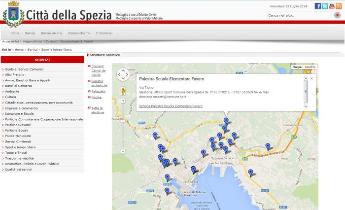 impianti sportivi, sport, comune, laspezia, googlemaps, ricerca,