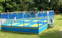 TRAMPOLINO ELASTICO PER AREE SPORTIVE E RICREATIVE