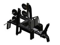 ATTREZZO PER IL POTENZIAMENTO DELLA MUSCOLATURA DELLE GAMBE LEG PRESS