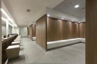 ARREDI PER SPOGLIATOI ALL'INTERNO DEL G CLUB FITNESS & SPA